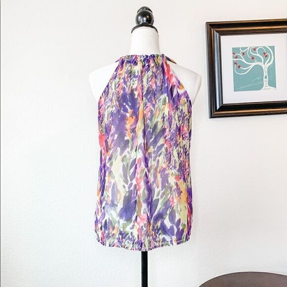 🍋 CAbi • Multi-Colored Pattern Tank Top - Picture 4 of 12